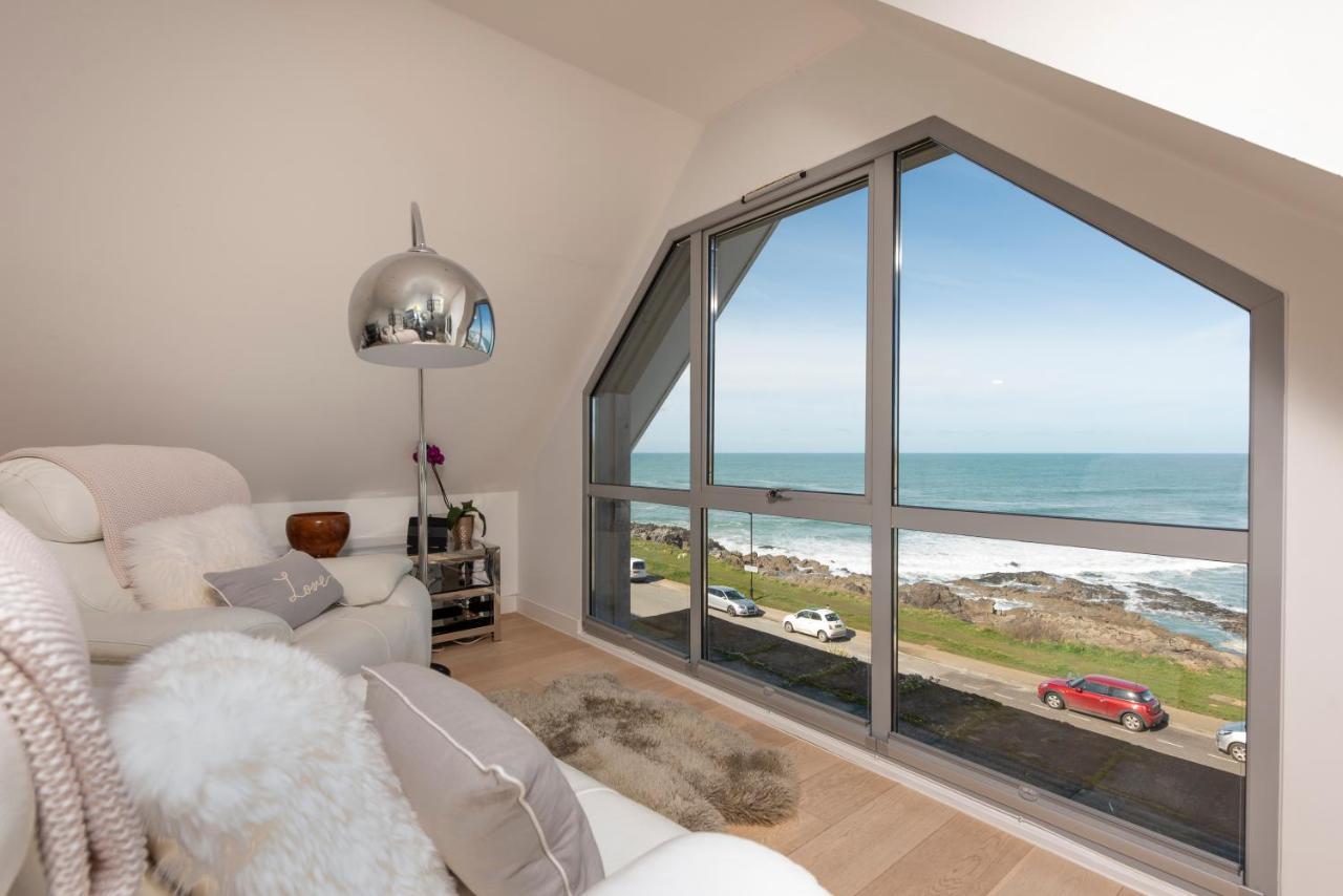 Fistral Beach Penthouse, Newquay Crantock Eksteriør billede