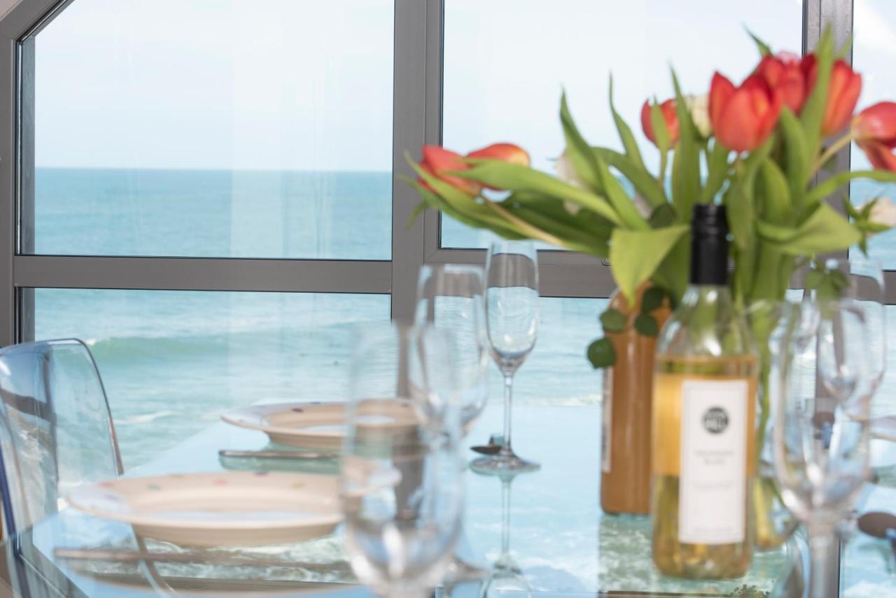 Fistral Beach Penthouse, Newquay Crantock Eksteriør billede