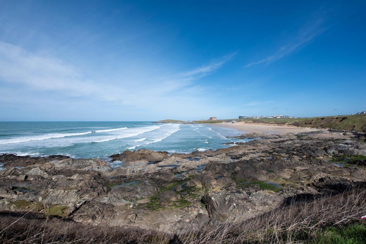 Fistral Beach Penthouse, Newquay Crantock Eksteriør billede