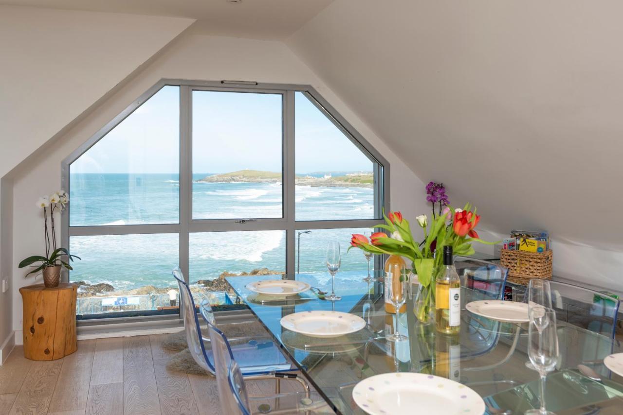 Fistral Beach Penthouse, Newquay Crantock Eksteriør billede