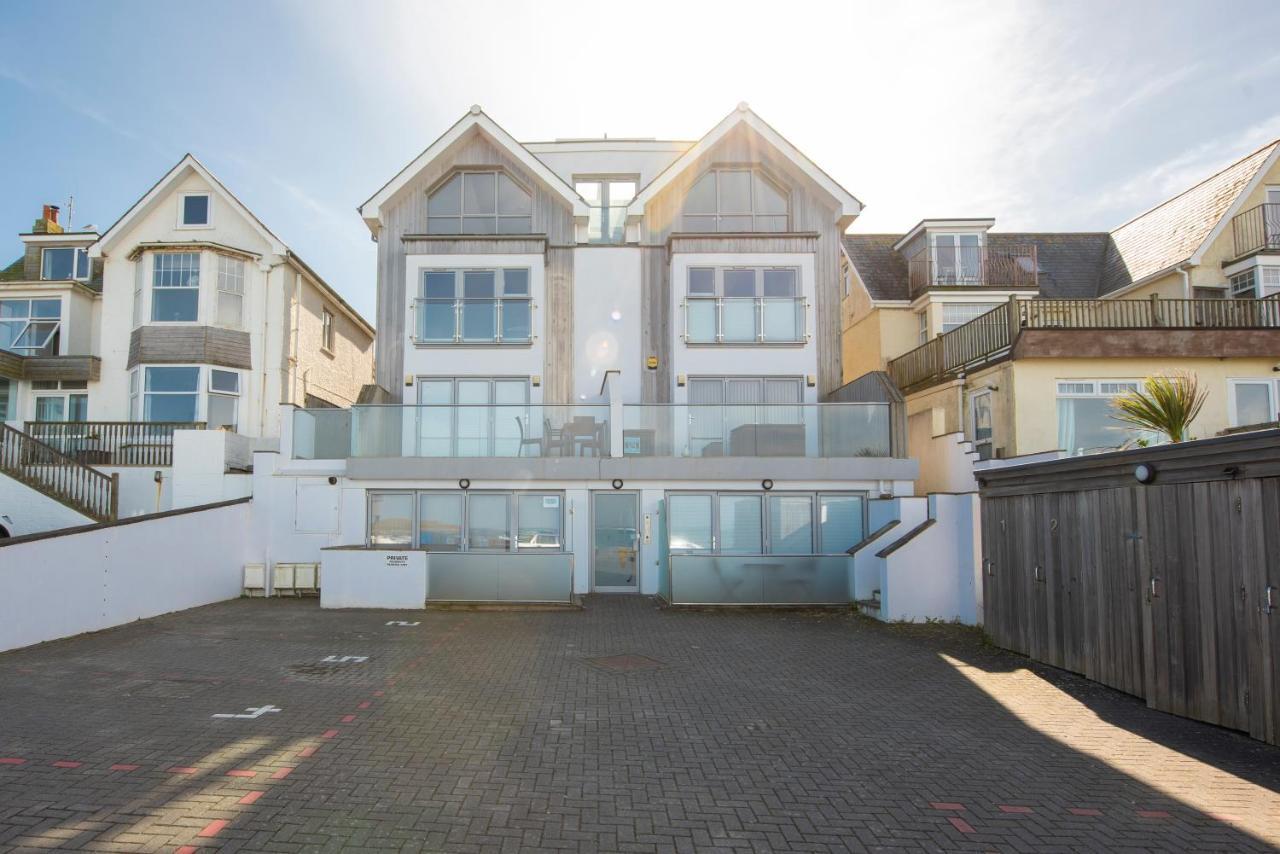 Fistral Beach Penthouse, Newquay Crantock Eksteriør billede